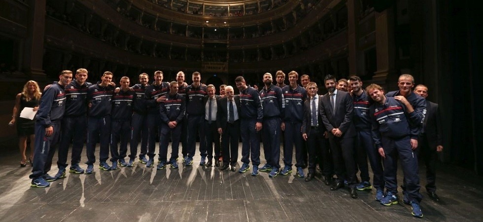 La Trentino Volley (foto Marco Trabalza)